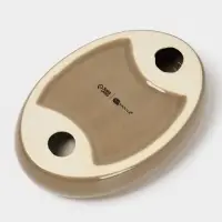 Набор аксессуаров для ванной комнаты SAVANNA &laquo;Гроза&raquo;, 4 предмета, мыльница, дозатор для мыла, 2 стакана, коричневый