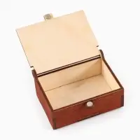 Коробка подарочная деревянная &laquo;Лучший во всём&raquo; 8.5&times;6&times;3.5 см