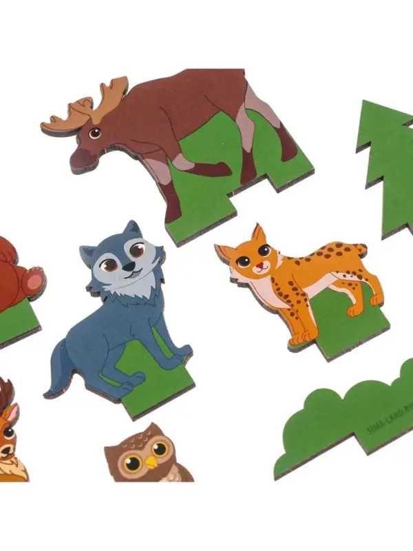 Головоломка Лесная мастерская &laquo;Повтори по образцу. Лес&raquo;