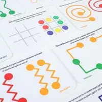 Развивающий набор &laquo;Ловкие фишки&raquo;, межполушарное развитие, 10 карточек, 3+