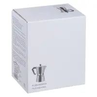 VETTA Кофеварка гейзерная, 3 чашки, алюминий(SGS), пластиковая ручка