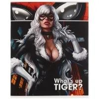 Тетрадь в клетку 48 листов, картонная обложка, &laquo;Человек-паук&raquo;