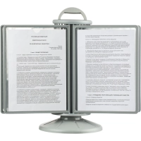 Демосистема настольная Attache А4, 30 рамок, серый с серыми кантами