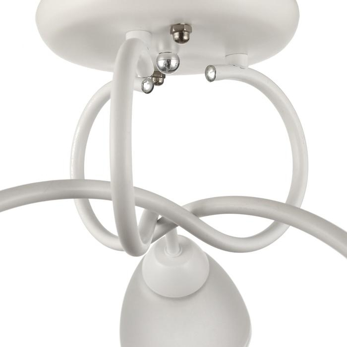 Люстра 1086/3WT 40Вт Е27 белый 54х54х22 см BayerLux