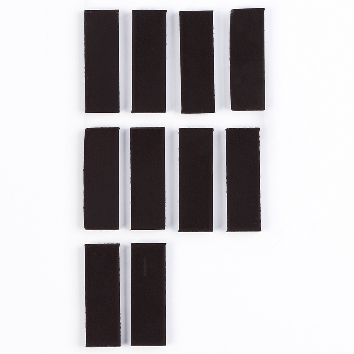 Магнит на клеевой основе «Прямоугольник», 3 х 1 см, 10 шт.