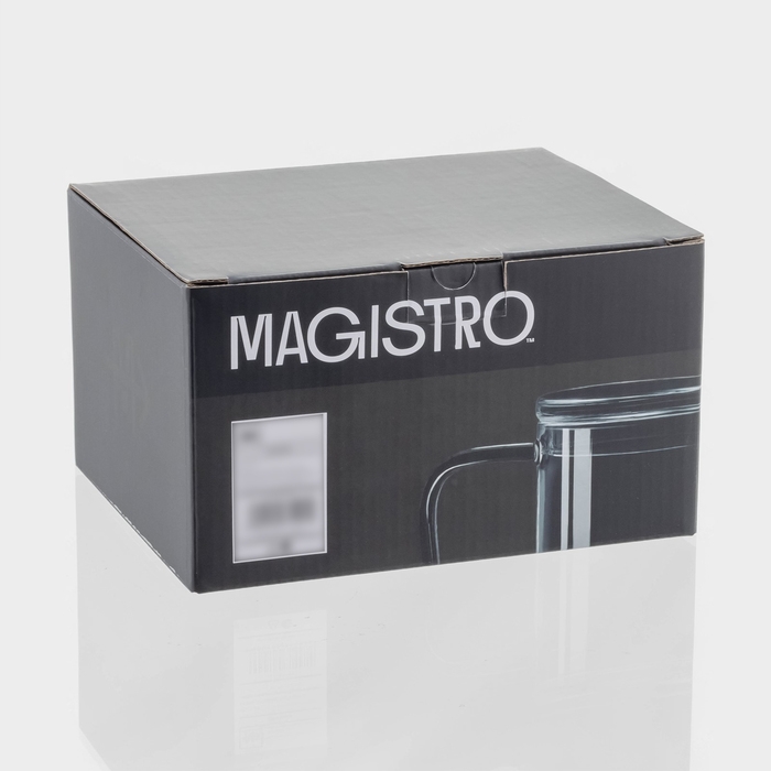 Кружка - мешалка стеклянная «Слот», 400 мл, 11,5×8×12,2 см Кружка - мешалка стеклянная «Слот», 400 мл, 11,5×8×12,2 см