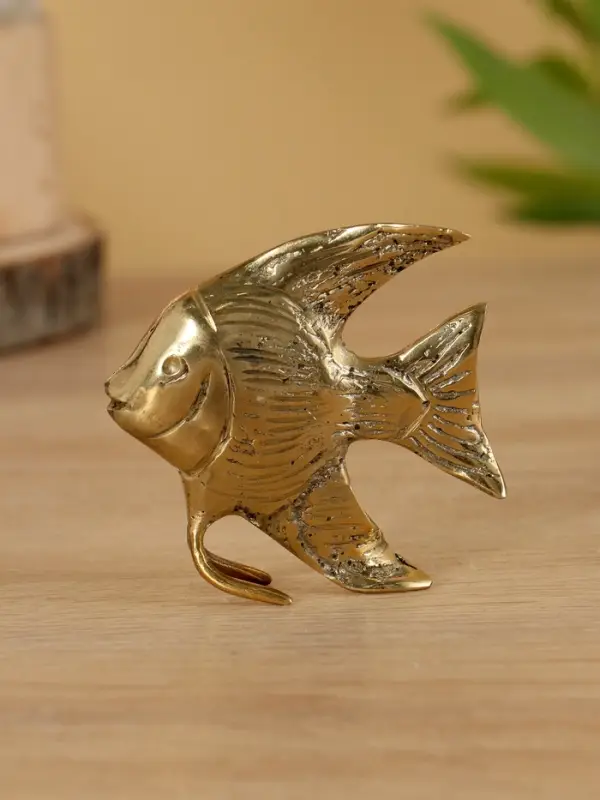 Сувенир бронза "Рыбка" 8х2х7 см