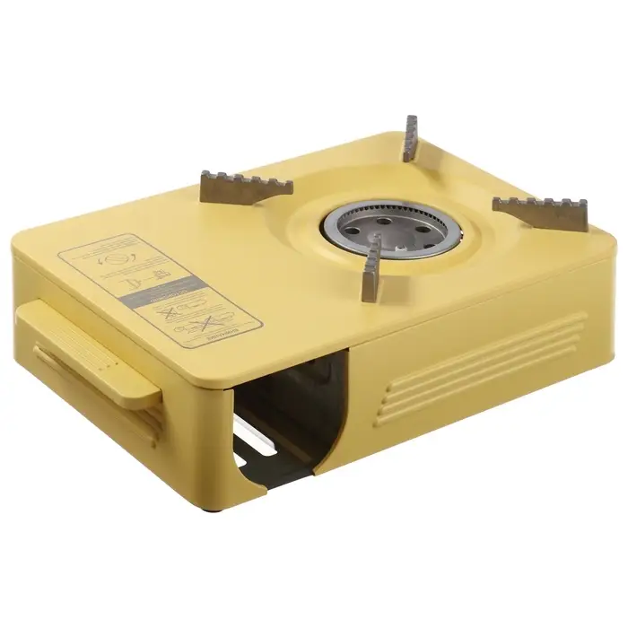 Плита газовая портативная maclay, для кемпинга, 20&times;32.5&times;10.5 см, бежевая