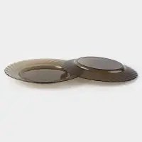Столовый сервиз Luminarc Ocean Eclipse, 31 предмет, стекло, коричневый
