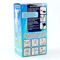 Алмазная мозаика на фигурке с полным заполнением «Мишка стразами», синий Алмазная мозаика на фигурке с полным заполнением «Мишка стразами», синий