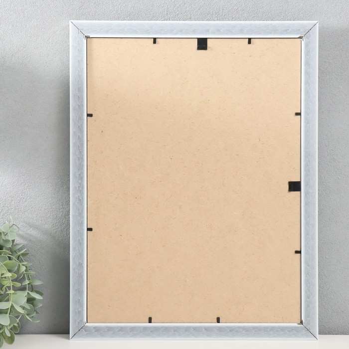 Фоторамка пластик Фоторамка пластик "МИРАМ" 30х40 см белый (пластиковый экран)