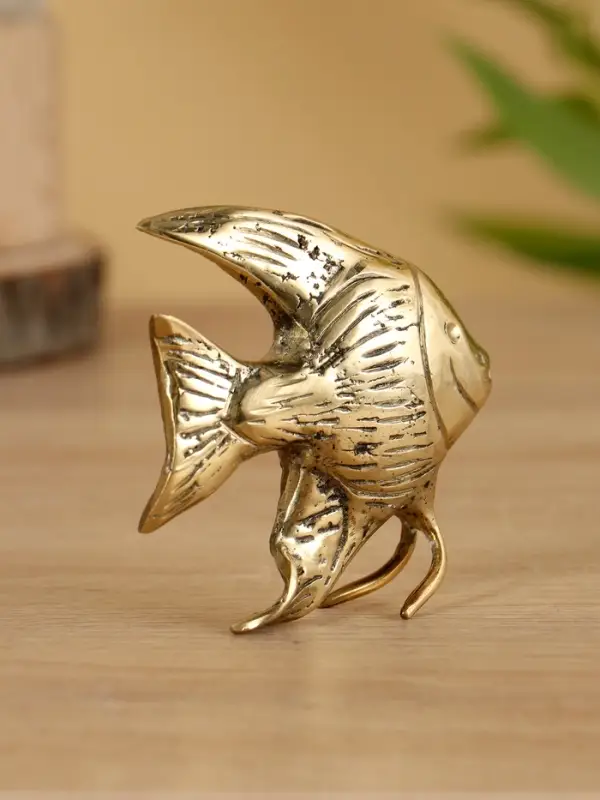 Сувенир бронза "Рыбка" 8х2х7 см