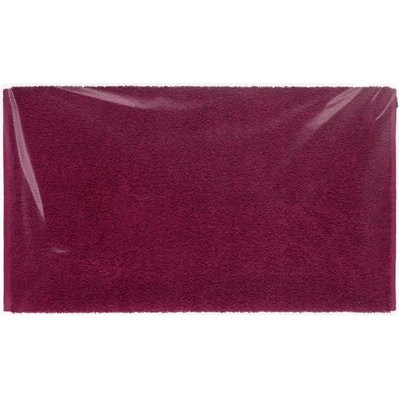 Набор полотенец махровых без бордюр 440 г/м2, 50х90 винный, 5шт