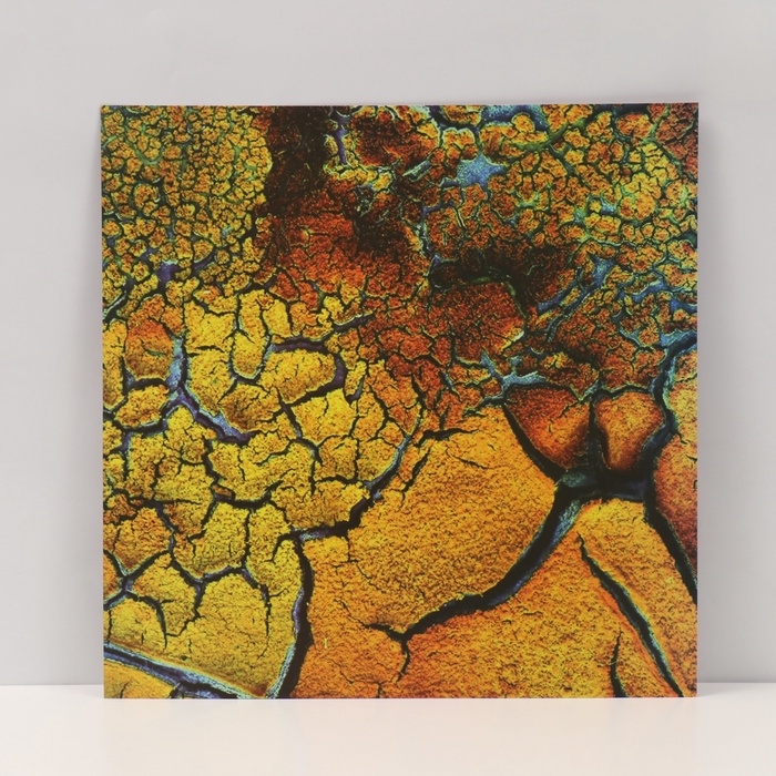 Фотофон двусторонний картон плотность 350 гр Фотофон двусторонний картон плотность 350 гр "Трещины" 50х50 см