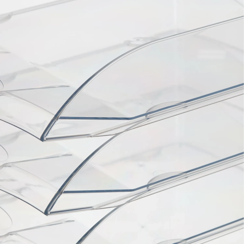 Лоток горизонтальный Attache 4шт/уп прозрачный тд_у