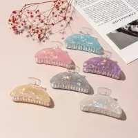 Краб для волос "Кимберли" дуга, 9х4 см, микс