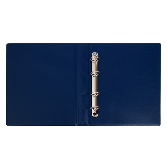 Альбом для монет на кольцах, формат Оптима 230 х 265 мм Calligrata «Карта», входит до 20 листов, обложка искусственная кожа, синий