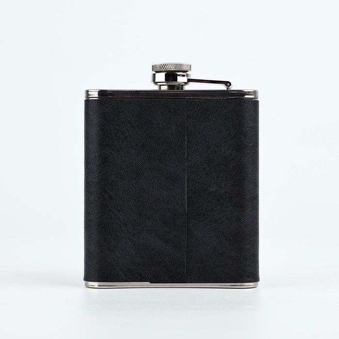 Фляжка Фляжка "Настоящий BOSS", 210 мл