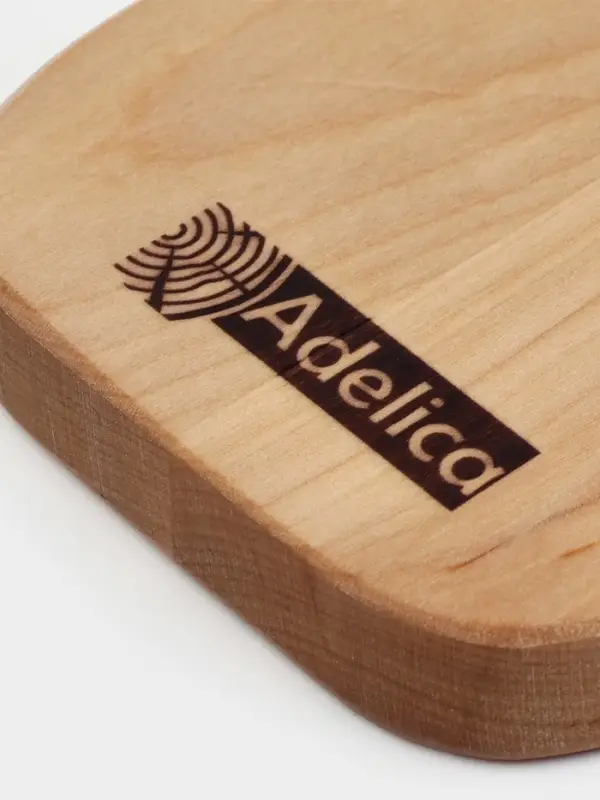 Маслёнка - сырница деревянная с крышкой Adelica, 17&times;11&times;6.5 см, берёза