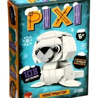 UNICON Конструктор "Pixi", тюлень, 108 деталей UNICON Конструктор "Pixi", тюлень, 108 деталей