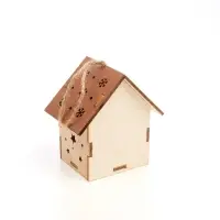 Ёлочная игрушка &laquo;Пряня&raquo; 8&times;7 см, подвеска, от батареек AG10&times;3, свечение тёплое белое