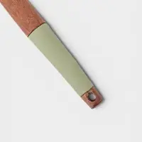 Лопатка кухонная &laquo;Сильвуд&raquo;, 29.8&times;6 см, силикон, зелёная