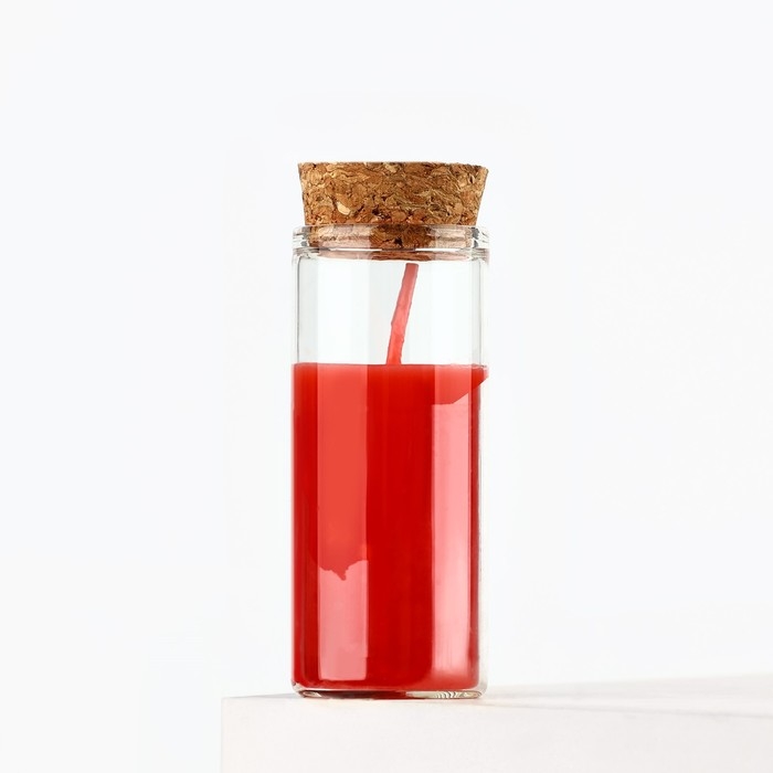 Свеча в колбе «Шоколад», высота 8 см Свеча в колбе «Шоколад», высота 8 см