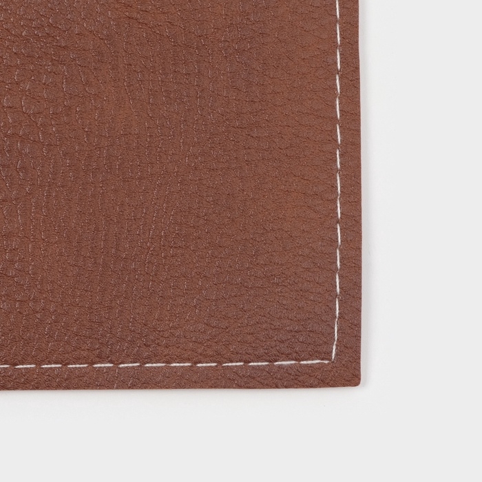 Салфетки под горячее Magistro, 2 шт, двухсторонние, экокожа, хлопок, 47,5&times;35,5 см