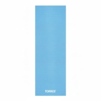 Коврик для йоги TORRES Basis 3, YL10023, PVC 3 мм, нескольз, голубой