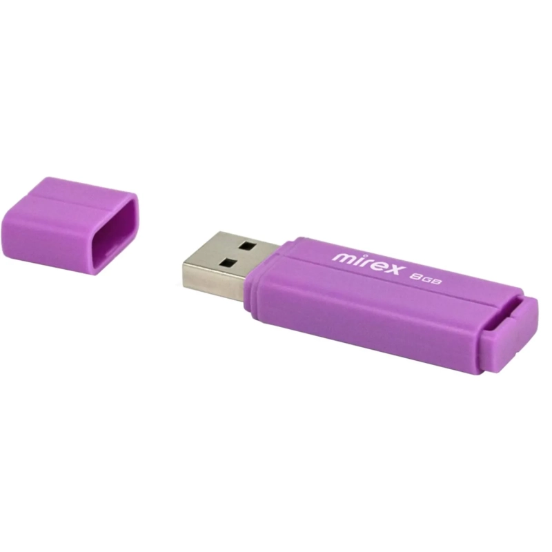 Флеш-память Mirex USB LINE VIOLET 8Gb (13600-FMULVT08 )