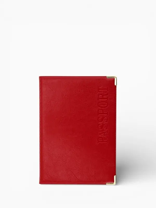 Обложка для паспорта, пвх, 9.5&times;0.5&times;13.5 см, МИКС