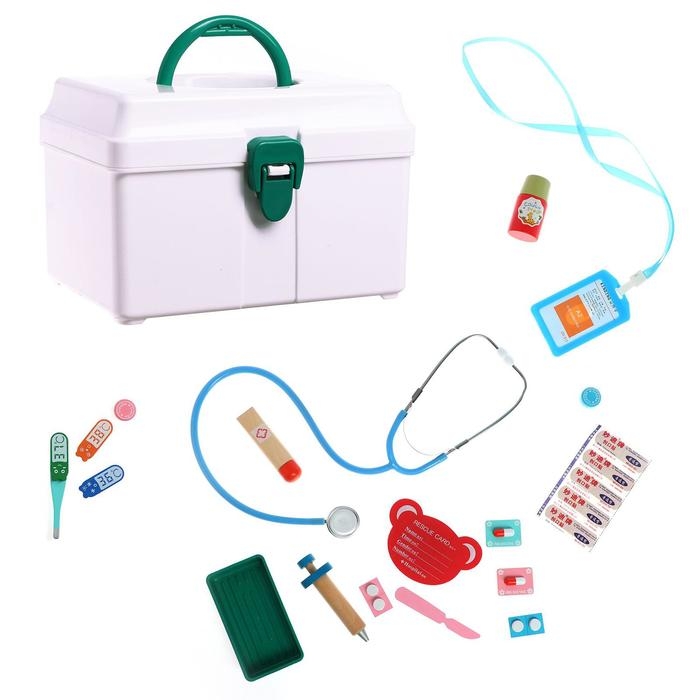 Детский развивающий набор «Доктор» 20х12х13 см Детский развивающий набор «Доктор» 20х12х13 см