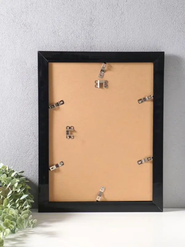 Фоторамка пластик 30х40 см "Гедеон" шоколад с золотом 47х37х2 см