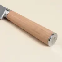 Нож кухонный разделочный SL Home &laquo;Калабрия&raquo;, нержавеющая сталь, 20.5 см, бежевый