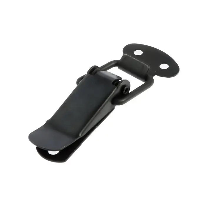 Замок-защелка на ящик, 4.5 см, железный, черный,10 шт.