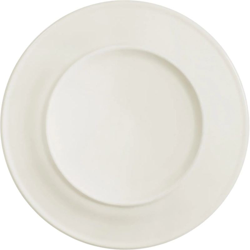 Тарелка Makalu, D203мм, фарфор,  белая 6шт/уп