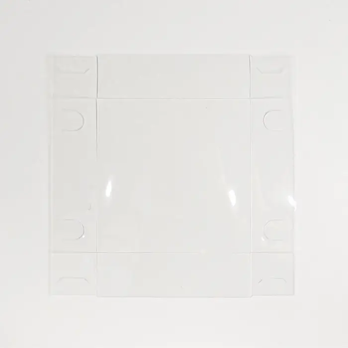Коробка подарочная для цветов с пластиковой крышкой, упаковка, &laquo;Be happy&raquo;, 12&times;12&times;12 см