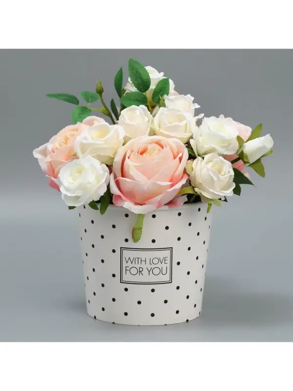 Стакан для цветов With love for you, 1500 мл