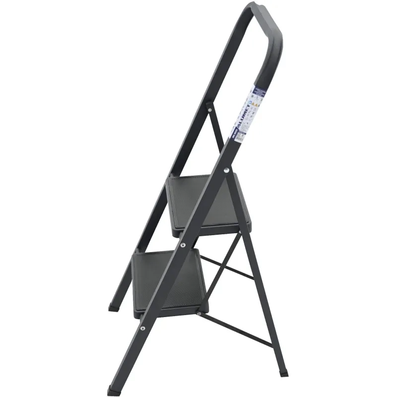 Стремянка стальная 2 ступени МК 802С, ALUMET