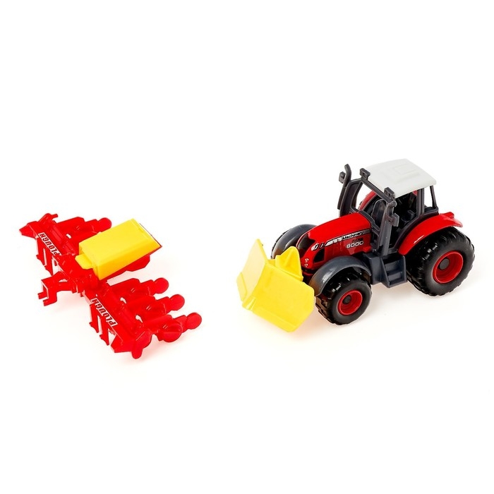 Трактор металлический «Ферма», МИКС Трактор металлический «Ферма», МИКС