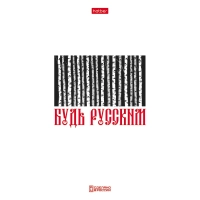 Тетрадь 48л А5ф клетка,скоба,мел.бум,ассорт,Приколы по-русски,096214