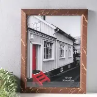 Фоторамка пластик 30х40 см "Гедеон" шоколад с золотом 47х37х2 см