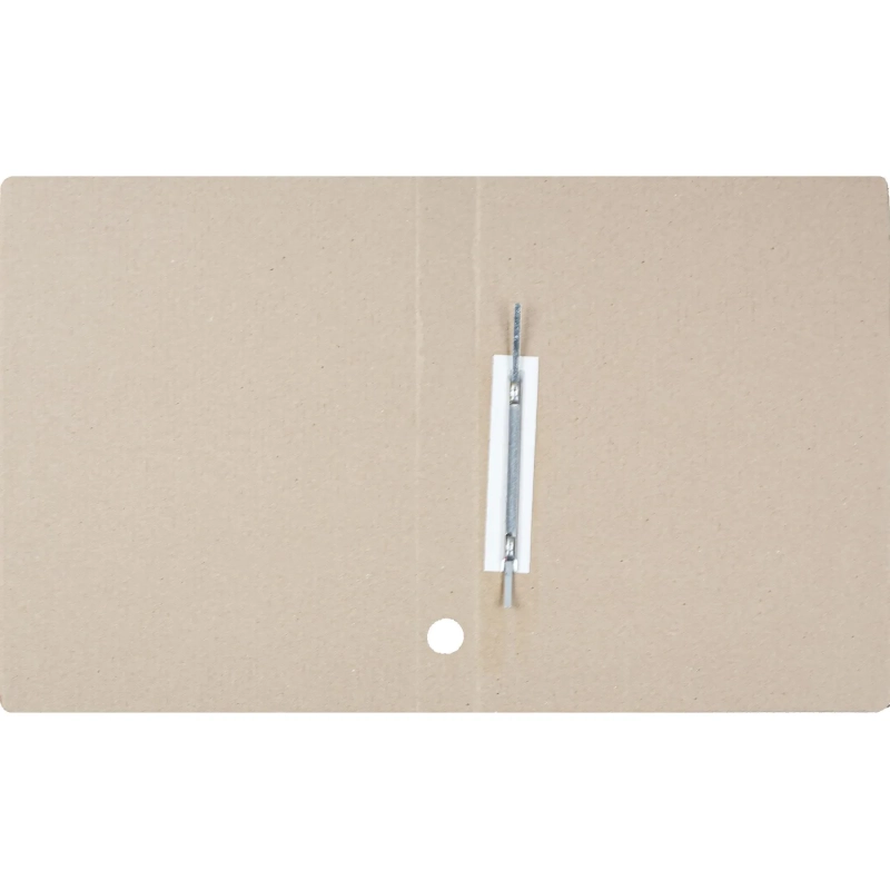 Скоросшиватель картон. 30мм белый 5шт/уп