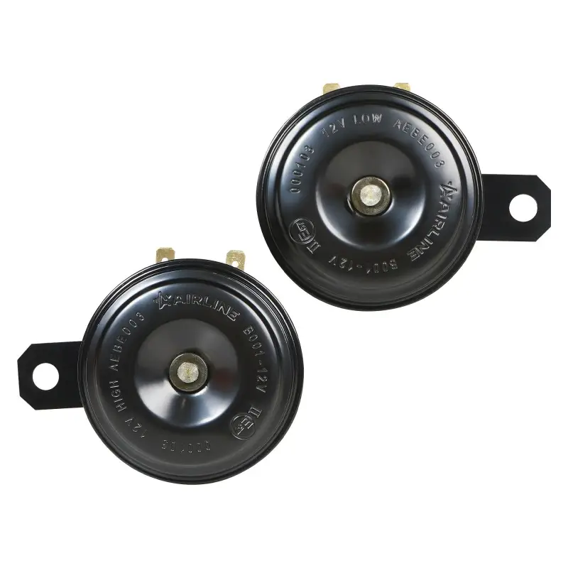 Сигнал звуковой дисковый 72мм 350/420Гц 118дБ 12В LOW/HIGH, кмпл. 2 шт.