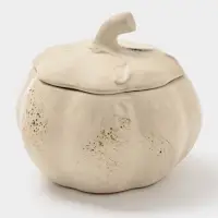 Горшок для запекания Борисовская керамика «Тыква», 750 мл, бежевый Горшок для запекания Борисовская керамика «Тыква», 750 мл, бежевый