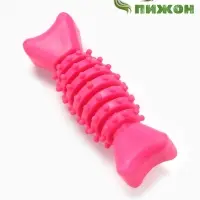 Жевательная игрушка для собак &laquo;Конфетка&raquo;, 2 см, TPR, розовая