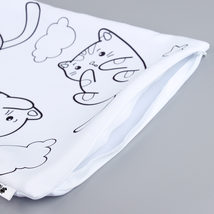 Наволочка под раскраску «Воздушные котики», 30 х 70 см Наволочка под раскраску «Воздушные котики», 30 х 70 см