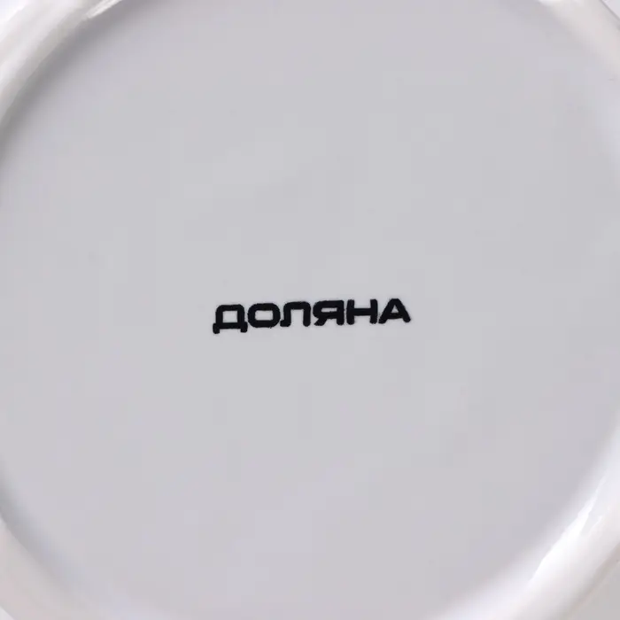 Кружка Доляна &laquo;Зайка&raquo;, 380 мл, керамика, белая