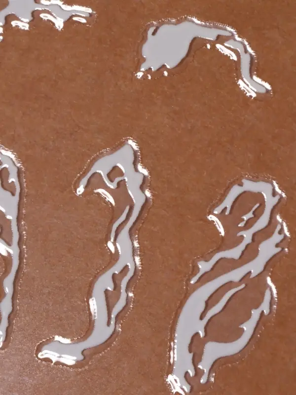 Наклейки для ногтей «Вуаль», белые Наклейки для ногтей «Вуаль», белые