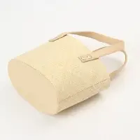 Сумка плетёная из пандана, 23&times;13&times;35 см, бежевая